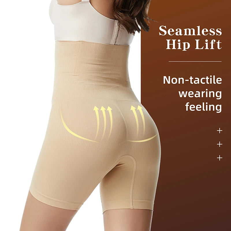 High Waist Trainer Panties Shapewear for Women Tummy Control Hip Butt Lifter Shorts Slimming Sheath Ladies Mid Thigh Body Shaper